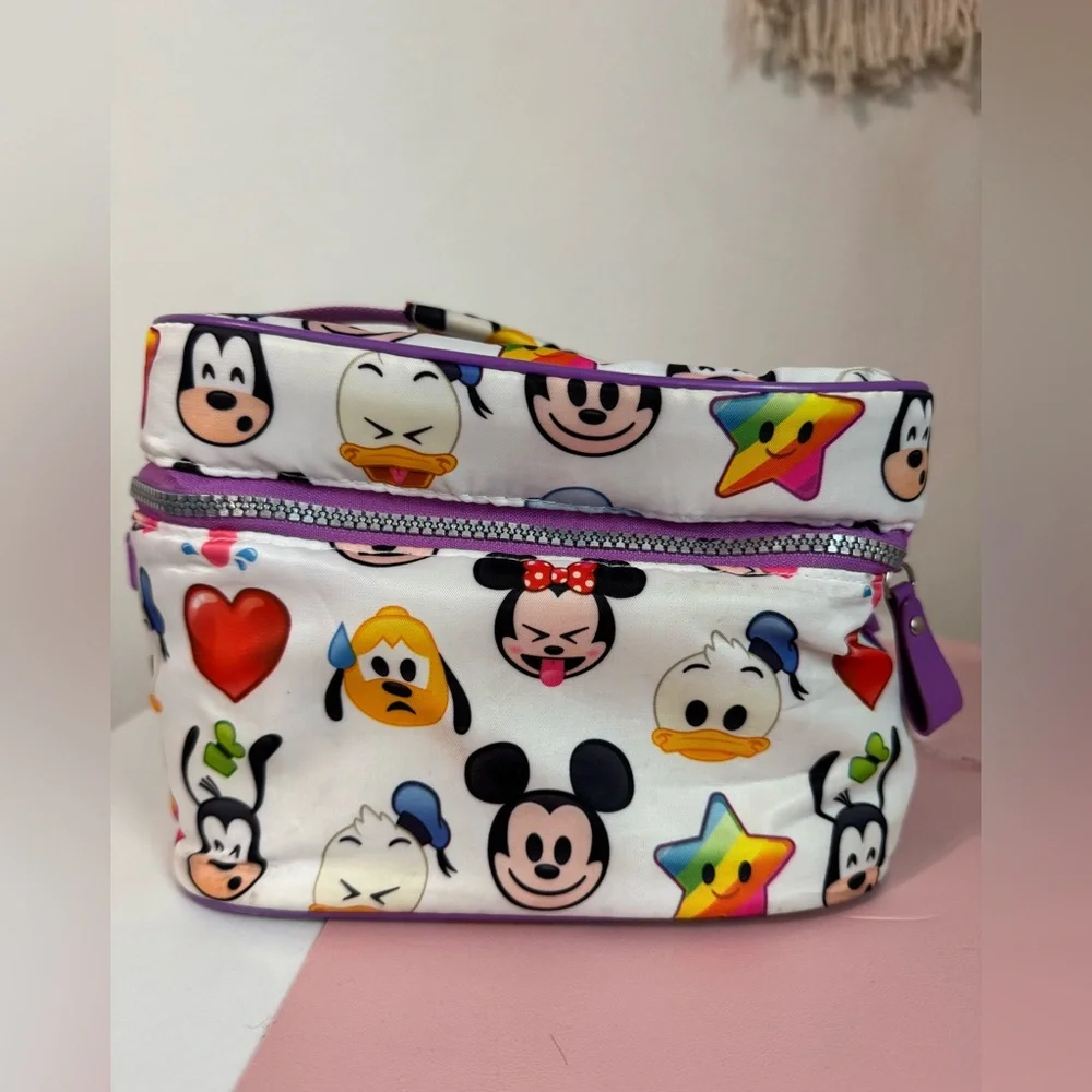 Disney Store World Of Disney Emoji School Lunch Tote Box Bag - Picture 2 of 5